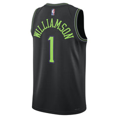 Nike Zion Williamson New Orleans Pelicans Unisex 2025/26 Swingman Jersey Black City Edition
