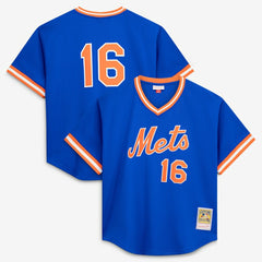 Dwight Gooden New York Mets Mitchell & Ness Authentic Batting Practice Jersey Outlet