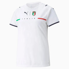 Puma - 2021-22 Italy Women Away Soccer Jersey - White