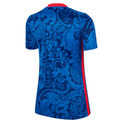 Nike - France Women's EC22 Home Soccer Jersey - Hyper Cobalt-Siren Red