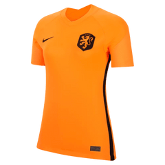 Nike - Netherlands Women's EC22 Home Soccer Jersey - Total Orange-Black