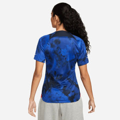 Nike - 2022-23 USA Women's Away Soccer Jersey - Bright Blue-White