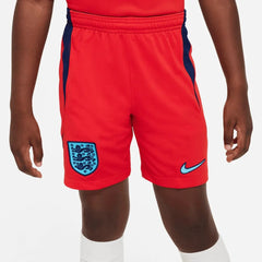 Nike - 2022-23 England Youth Away Soccer Short Red-Blue Void