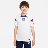 Nike - 2022-23 USA Home Youth Soccer Jersey White-Loyal Blue