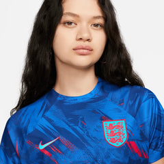 Nike - 2022-23 England Women's Training Pre-Match Soccer Jersey - Blue