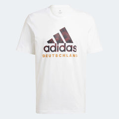 Adidas - 2022-23 Germany DNA Graphic Tee - White-Black