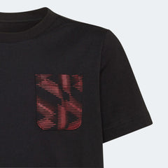 Adidas - 2022-23 Germany Youth Tee - Black