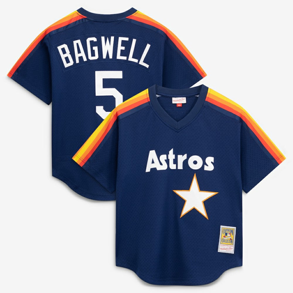 Jeff Bagwell Houston Astros Mitchell & Ness Authentic Batting Practice Jersey Discount