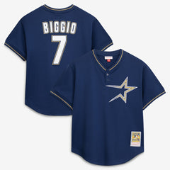 Craig Biggio Houston Astros Mitchell & Ness Authentic Batting Practice Jersey for sale