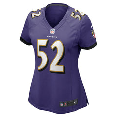 Ray Lewis Baltimore Ravens Women's Game Jersey - Purple - Nike
