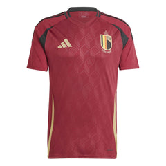 Adidas - 2024-25 Belgium Men's Stadium Home Soccer Jersey