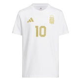 Adidas - 2026 Argentina Youth Messi Name And Number Tee