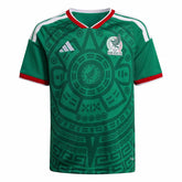 Adidas - 2026 Mexico Youth Stadium Home Soccer Jersey