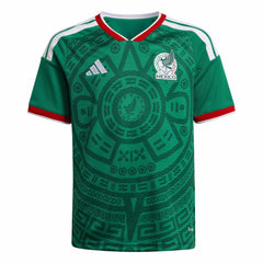Adidas - 2026 Mexico Youth Stadium Home Soccer Jersey