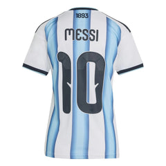 Adidas - 2026 Argentina Women's Stadium Home Messi #10 Soccer Jersey