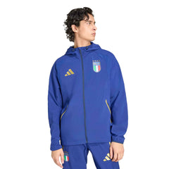 Adidas - 2026 Italy Men's Tiro Travel Full Zip Windbreaker