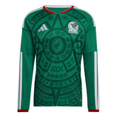 Adidas - 2026 Mexico Men's Stadium Home Long-Sleeve Soccer Jersey