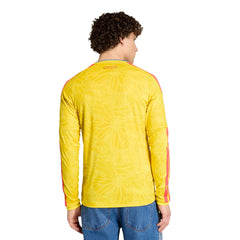 Adidas - 2026 Colombia Men's Stadium Home Long-Sleeve Soccer Jersey