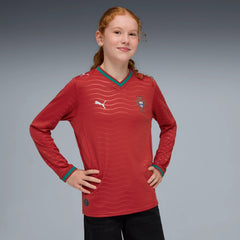 Puma - 2026 Portugal Youth Stadium Home Long-Sleeve Jersey