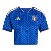 Adidas - 2026 Italy Women's Stadium Home Cropped Soccer Jersey
