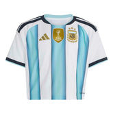 Adidas - 2026 Argentina Women's Stadium Home Cropped Soccer Jersey