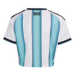 Adidas - 2026 Argentina Women's Stadium Home Cropped Soccer Jersey