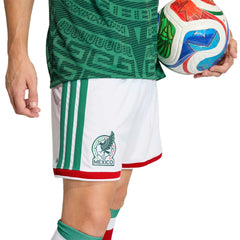 Adidas - 2026 Mexico Men's Stadium Home Shorts
