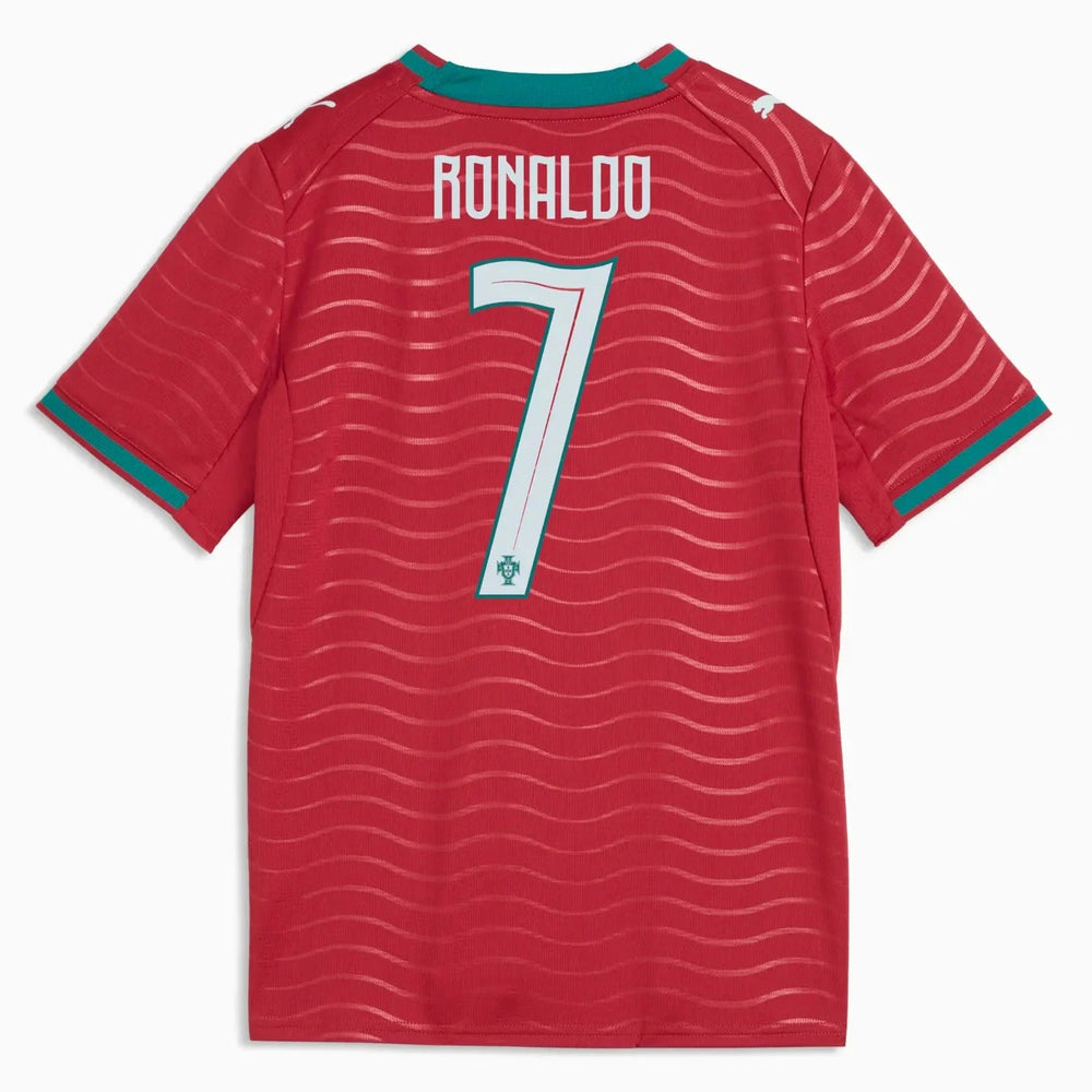 Puma - 2026 Portugal Youth Stadium Home Ronaldo #7 Soccer Jersey