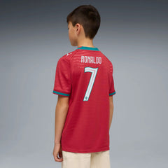 Puma - 2026 Portugal Youth Stadium Home Ronaldo #7 Soccer Jersey