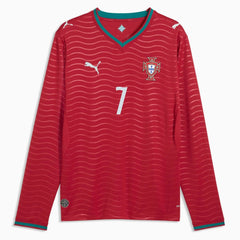 Puma - 2026 Portugal Men's Stadium Home Ronaldo #7 Long-Sleeve Soccer Je