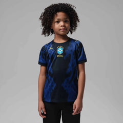 Nike - 2026-27 Brazil Little Kids' Stadium Away Soccer Jersey