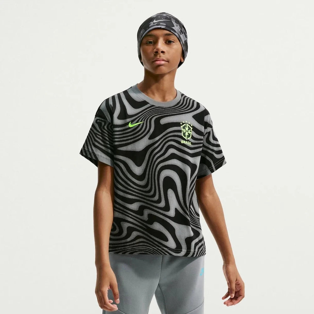 Nike - 2026-27 Brazil Youth All Over Print Tee