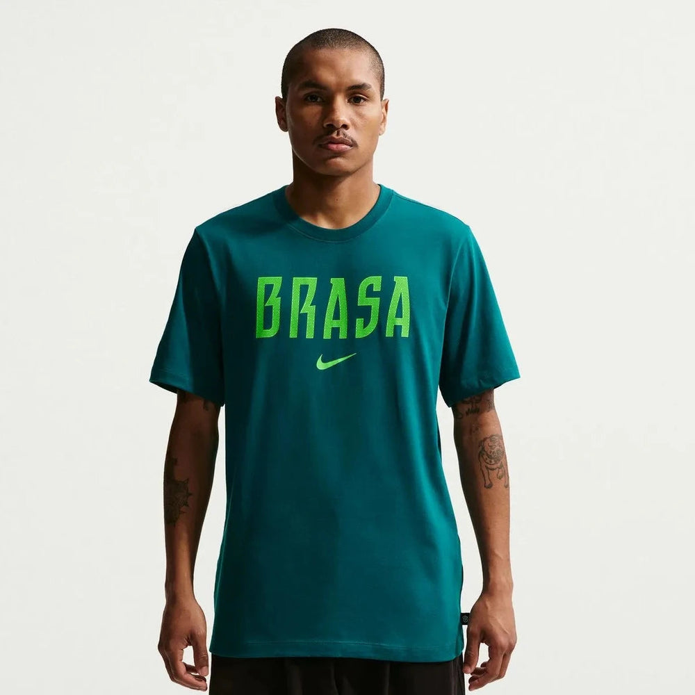 Nike - 2026-27 Brazil Men's Wordmark Tee