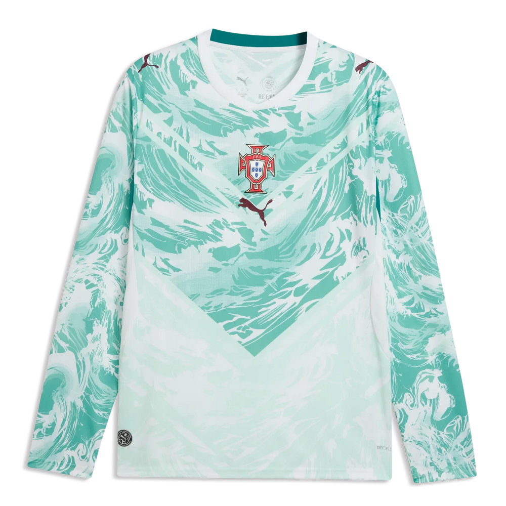 Puma - 2026-27 Portugal Men's Stadium Away Long-Sleeve Soccer Jersey