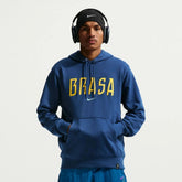 Nike - 2026-27 Brazil Men's Club French Terry Pullover Hoodie