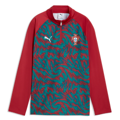 Puma - 2026-27 Portugal Youth 1/4 Zip Pre-Match Top