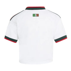 Adidas - 2026 Mexico Women's Stadium Away Cropped Soccer Jersey