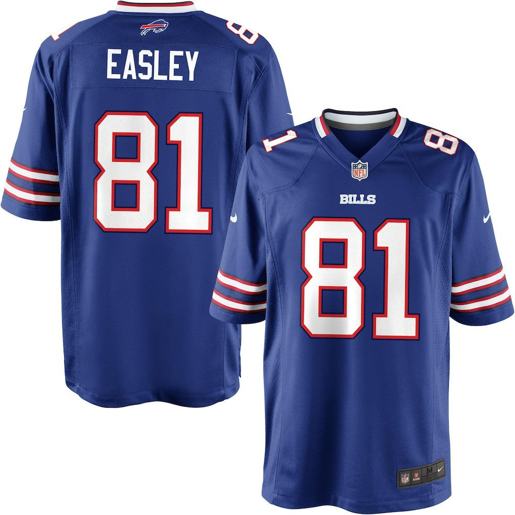 Youth Buffalo Bills Marcus Easley Team Color Game Jersey - Nike