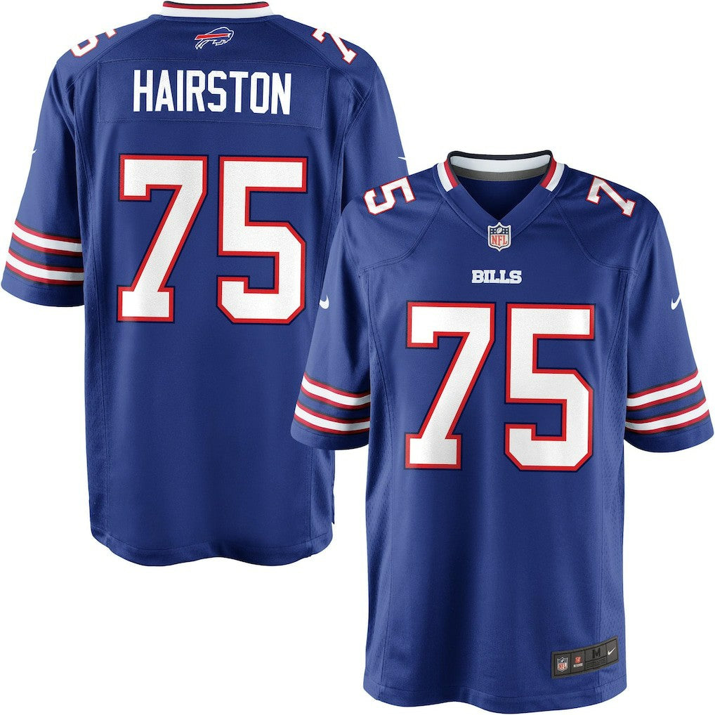 Youth Buffalo Bills Chris Hairston Team Color Game Jersey - Nike