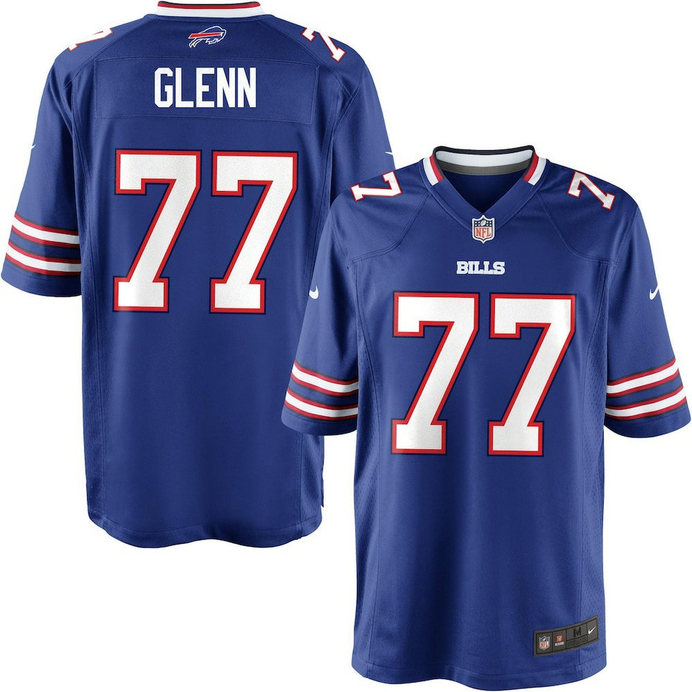 Youth Buffalo Bills Cordy Glenn Team Color Game Jersey - Nike