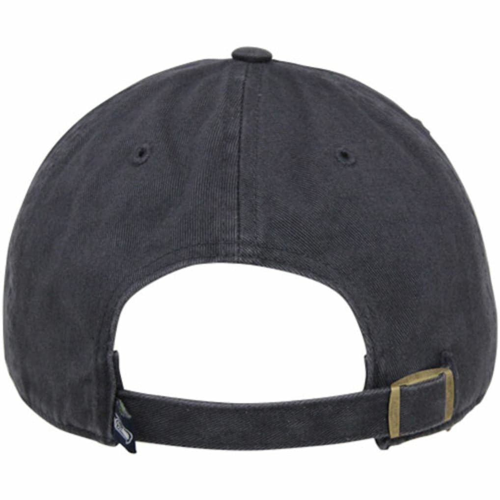 Seattle Seahawks '47 Brand Cleanup Adjustable Hat - College Navy - 47 brand