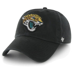 47 Brand Jacksonville Jaguars New Logo Clean-Up Adjustable Slouch Hat - Black - 47 brand