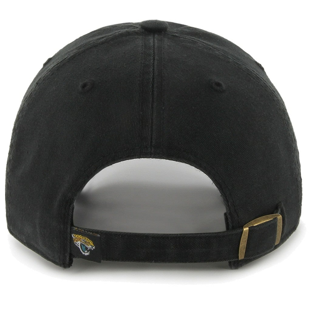 47 Brand Jacksonville Jaguars New Logo Clean-Up Adjustable Slouch Hat - Black - 47 brand