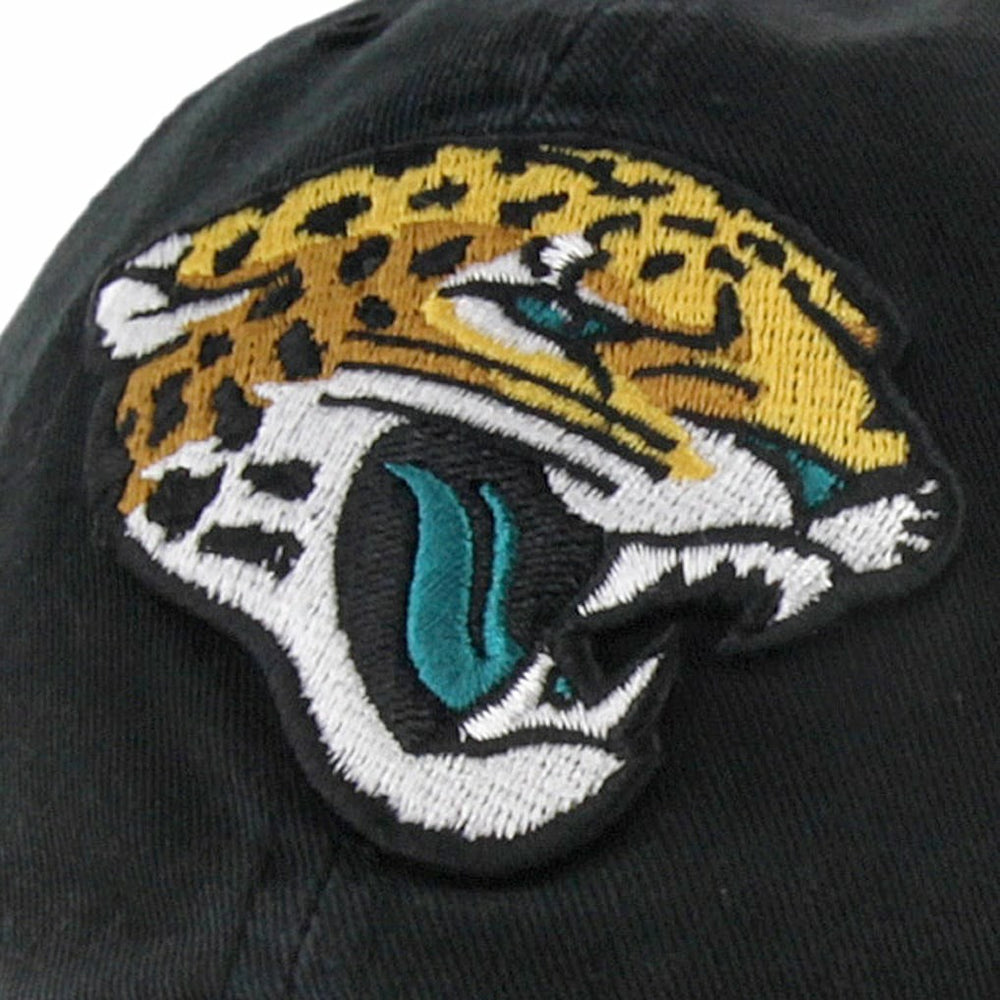 47 Brand Jacksonville Jaguars New Logo Clean-Up Adjustable Slouch Hat - Black - 47 brand