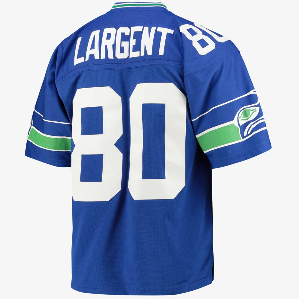 Seattle Seahawks 1985 Steve Largent Jersey - Navy - Mitchell & Ness