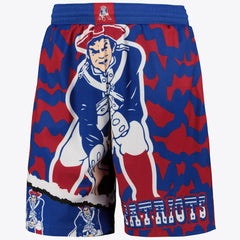 New England Patriots Jumbrotron Sublimated Short - Mens - Mitchell & Ness