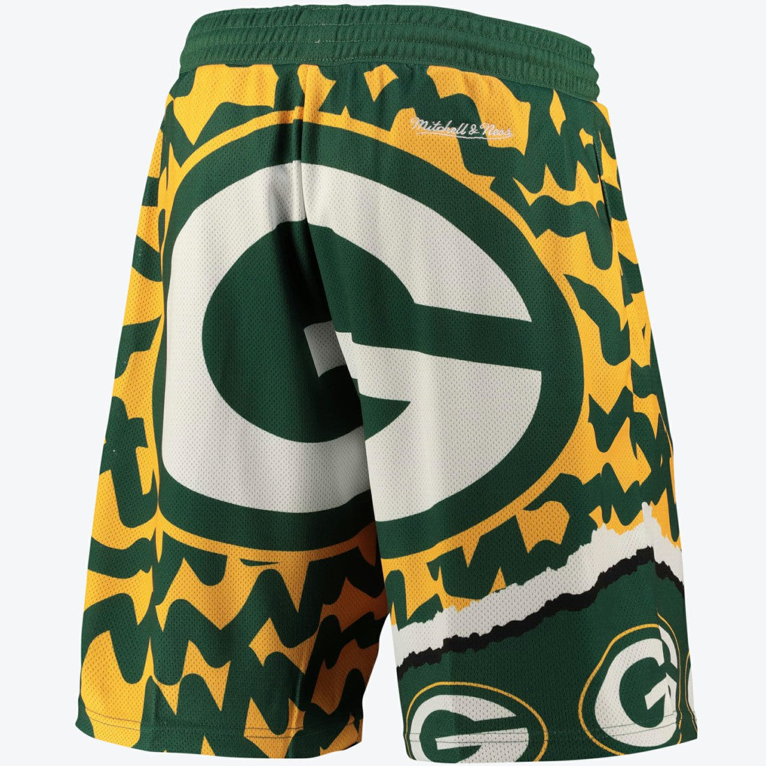 Green Bay Packers Jumbrotron Sublimated Short - Mens - Mitchell & Ness