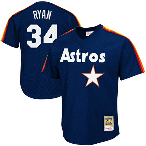 Nolan Ryan Houston Astros Mitchell & Ness Authentic Batting Practice Jersey for sale