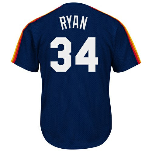 Nolan Ryan Houston Astros Mitchell & Ness Authentic Batting Practice Jersey for sale