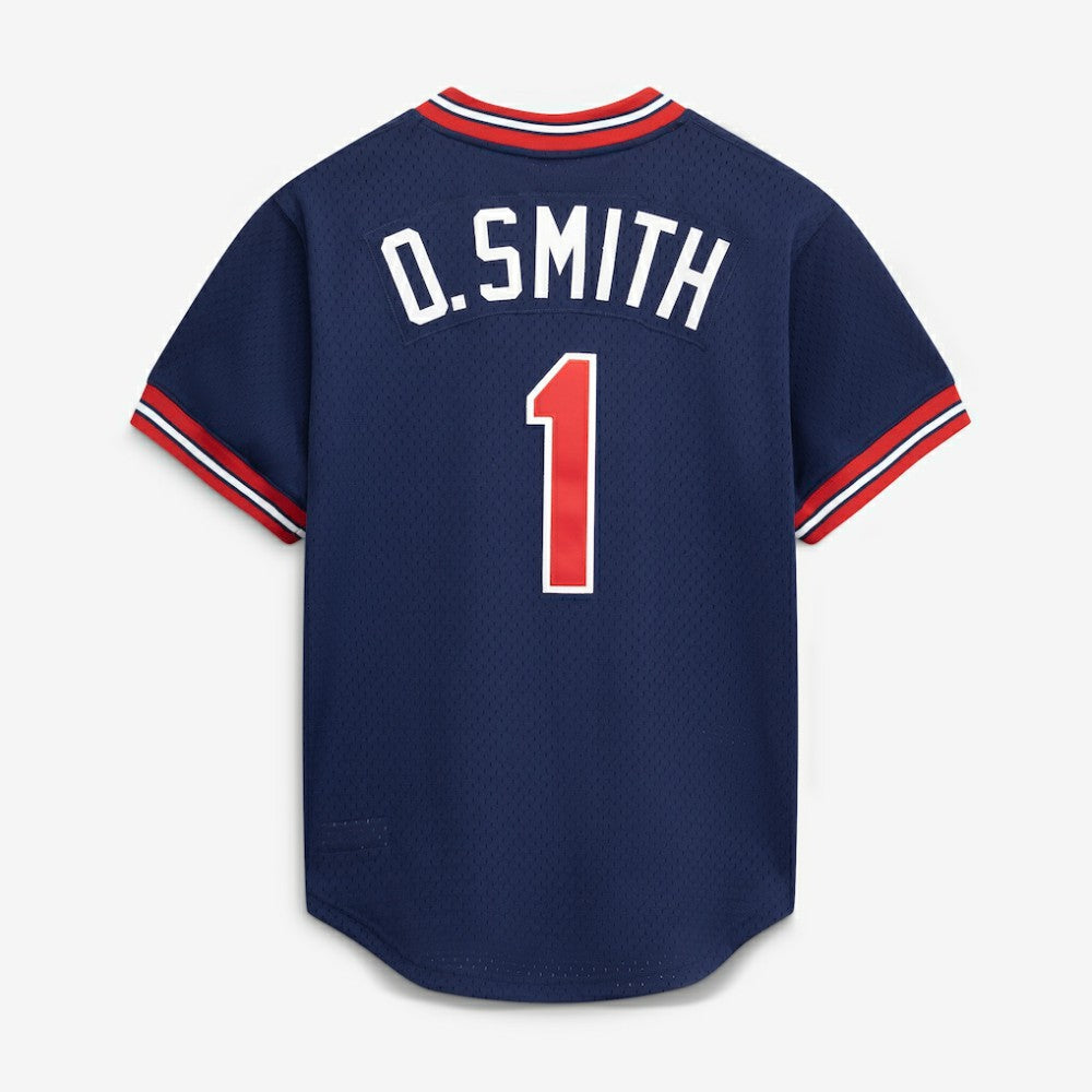 Ozzie Smith St. Louis Cardinals Mitchell & Ness Authentic Batting Practice Jersey Outlet